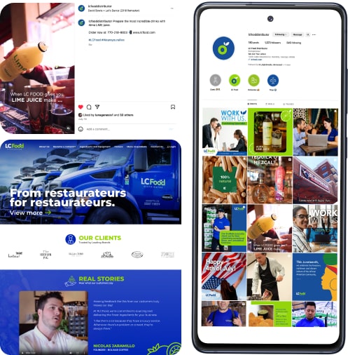 LC Food Distributor TM Digital Experiencias